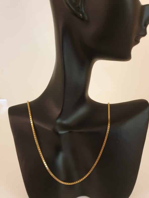 Venezia halskæde 14 karat guld *42cm*