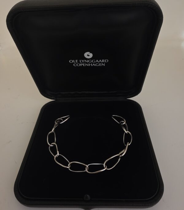 Ole Lynggaard ( Love armbånd) 18 karat hvidguld - Billede 2