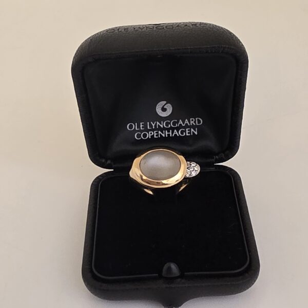 Ole lynggaard ring i 18 karat guld (Emeli) - Billede 4