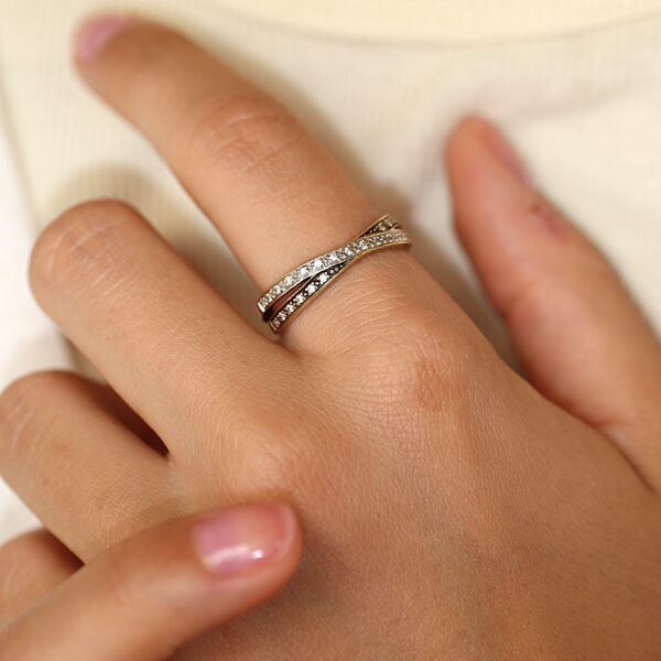 Ring i 8 karat (Str 59)