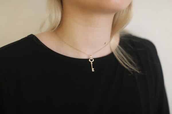Halskæde fra byBiehl 14 karat guld - Image 2