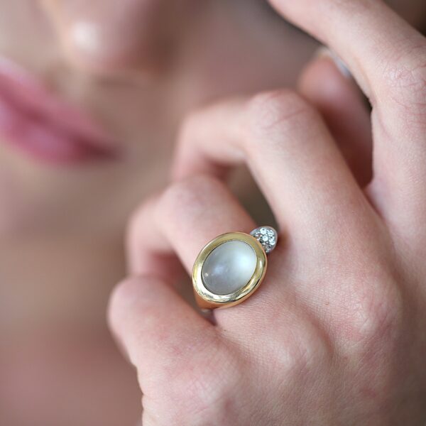 Ole lynggaard ring i 18 karat guld (Emeli)