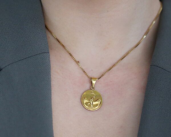 Vedhæng i 18 karat guld ( Georg Jensen)