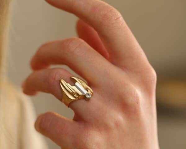 Ring i 18 karat guld (Lapponia)