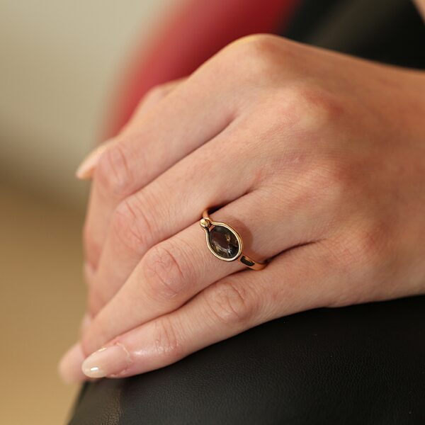 Georg Jensen ring i 18 karat guld (Savannah)