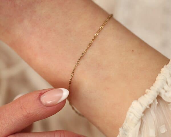 8 karat guld armbånd ( singapore )